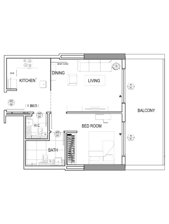 Binghatti Canal 1br