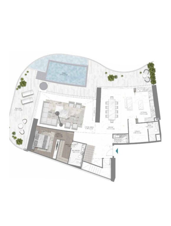 DAMAC Bay by Cavalli 4br