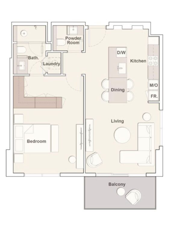 Berkeley Place 1br