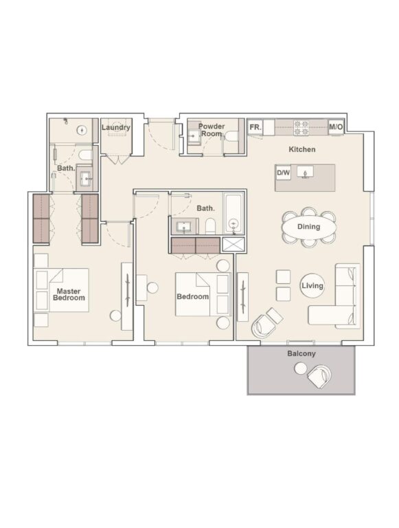 Berkeley Place 2br