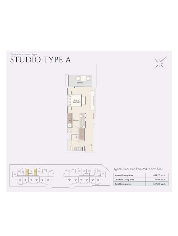 Wilton Park Residences studio