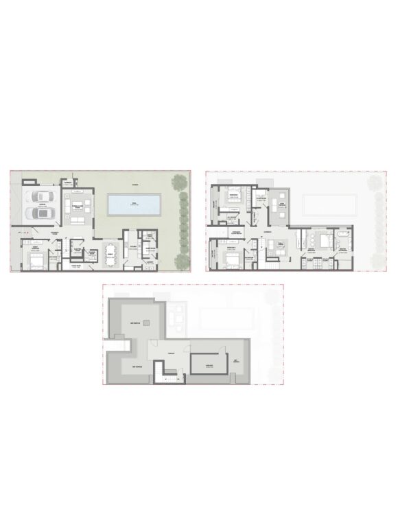 Sobha Reserve 4br villa floor plan