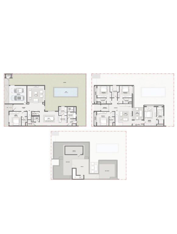 Sobha Reserve 5br villa floor plan